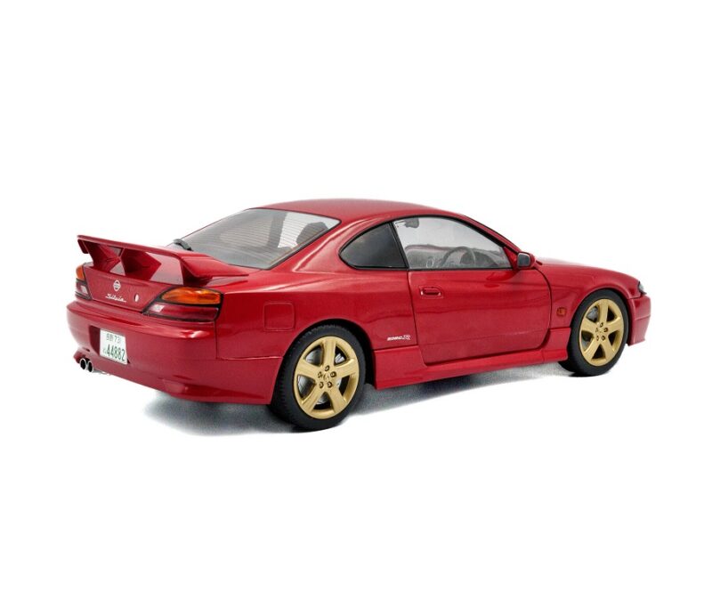 1:18 Scale 1999 Nissan Silvia S15 Spec R Aero - Flame Red - Image 2