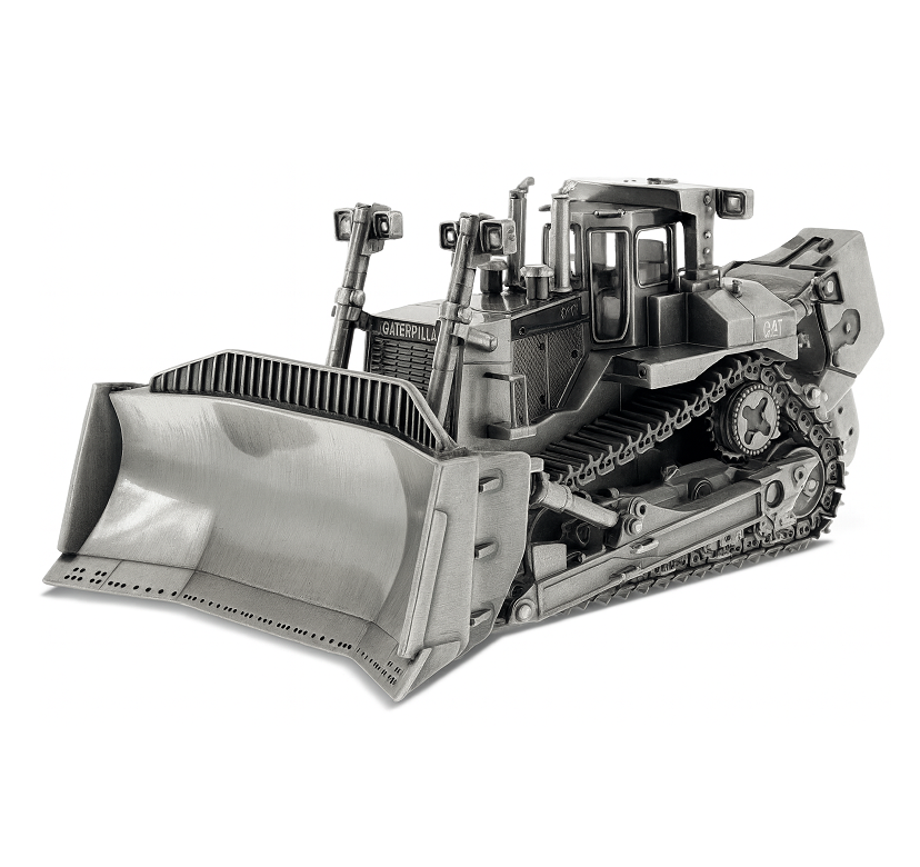 1:50 Scale Caterpillar D11T Dozer with Ripper - Silver Finish