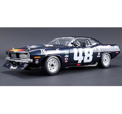 1:18 Scale 1970 Plymouth Barracuda Trans Am - #48 Dan Gurney