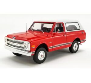 1:18 Scale 1969 Chevrolet Blazer K/5 - Red / Orange