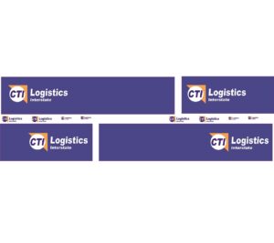 1:50 Scale Jays Custom B-Double Trailer Decals - CTI Logistics