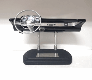 1:6 Scale 1957 Chevrolet Bel Air Dashboard - Black