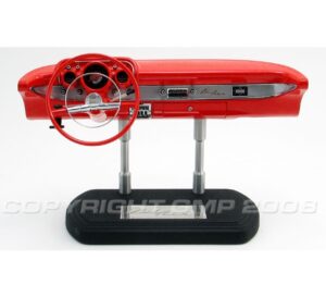 1:6 Scale 1957 Chevrolet Bel Air Dashboard - Red