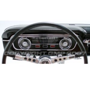 1:6 Scale 1965 Ford Mustang Dashboard - Black