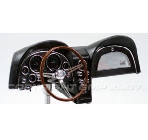 1:6 Scale 1967 Corvette Sting Ray Dashboard - Black