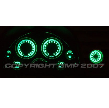 1:6 Scale 1967 Corvette Sting Ray Dashboard - Black - Image 2