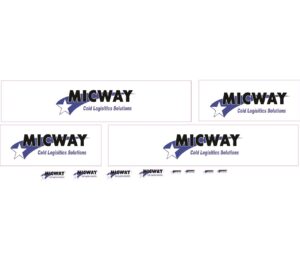 1:50 Scale Jays Custom B-Double Trailer Decals - Micway