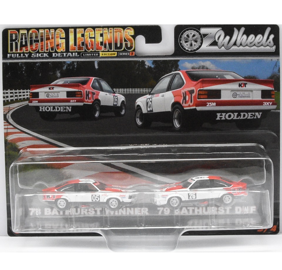 1:64 Scale Holden A9X Torana Bathurst Twin Set - 1978-79 Hardie-Ferodo 1000