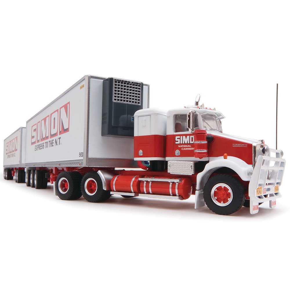 1:64 Scale Kenworth Freight Road Train - Simon National Carriers