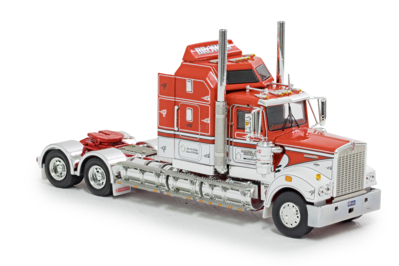 1:50 Scale Kenworth T900 Legend Truck - Browns Stockfeed - Image 3