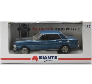 1:18 Scale Ford XW Falcon GTHO Phase II - Starlight Blue