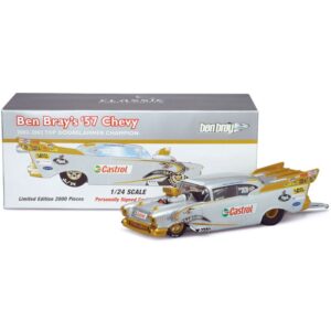 1:24 Scale 1957 Chevrolet Drag Car - Ben Bray 2002-2003 Top Doorslammer Champion