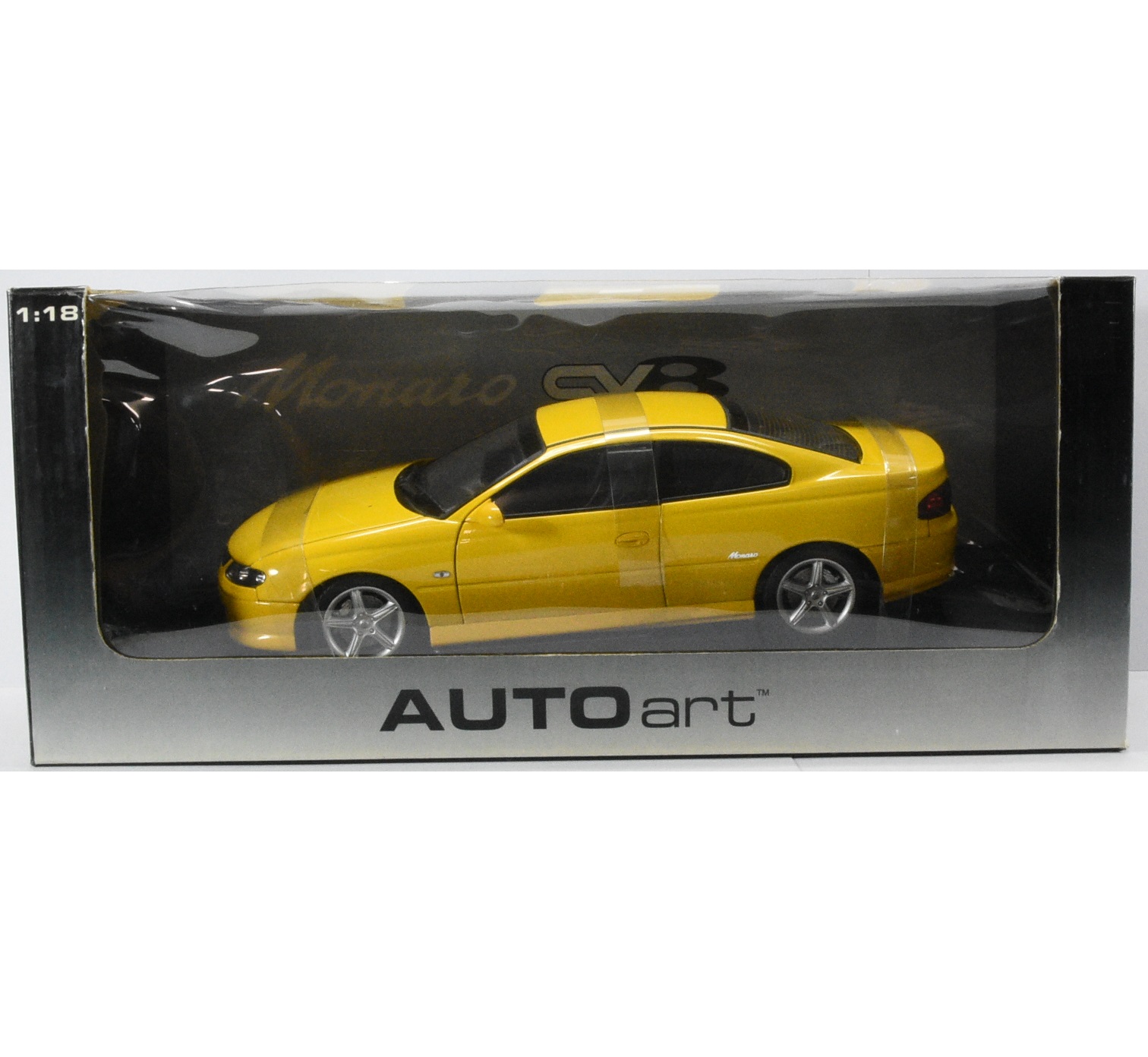 1:18 Scale Holden V2 CV8 Monaro Coupe - Yellow Devil