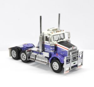 1:50 Scale Kenworth W900 SAR Day Cab Truck - KWIKASAIR Transport