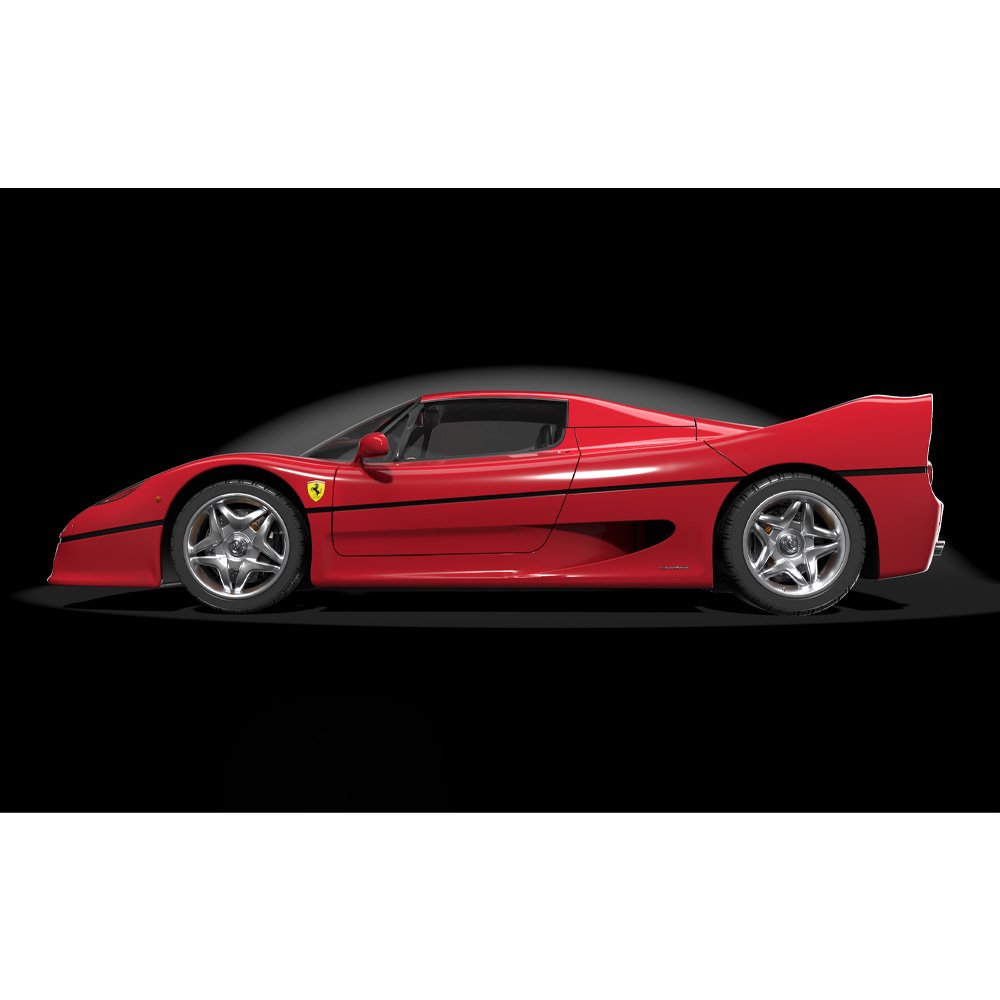 1:8 Scale Ferrari F50 Model Kit - Rosso Corsa - Image 2