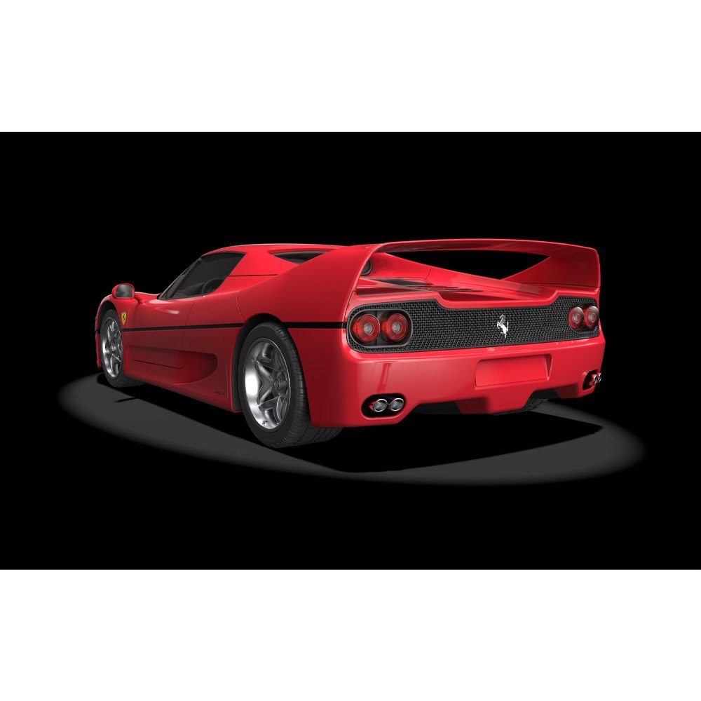 1:8 Scale Ferrari F50 Model Kit - Rosso Corsa - Image 3