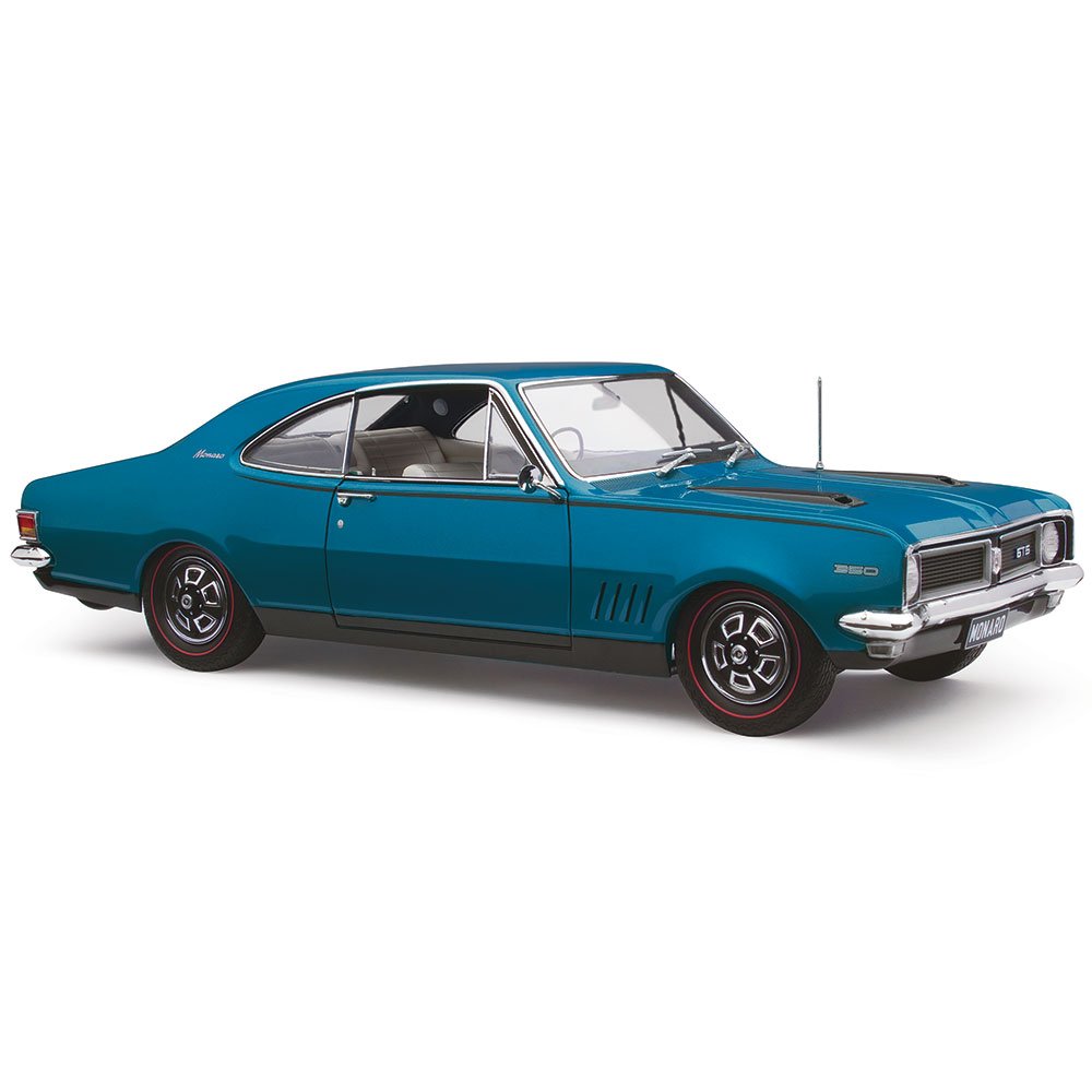 1:18 Scale Holden HG GTS Monaro Coupe - Mediterranean Blue Metallic