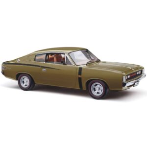 1:18 Scale Chrysler Valiant Charger E38 R/T 'Big Tank' - Citron Gold Metallic