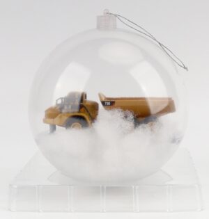Christmas Tree Decoration - CAT Bauble - Caterpillar 730 Articulated Dump Truck