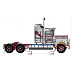 1:50 Scale Kenworth W900 Day Cab Truck - Patlin Transport