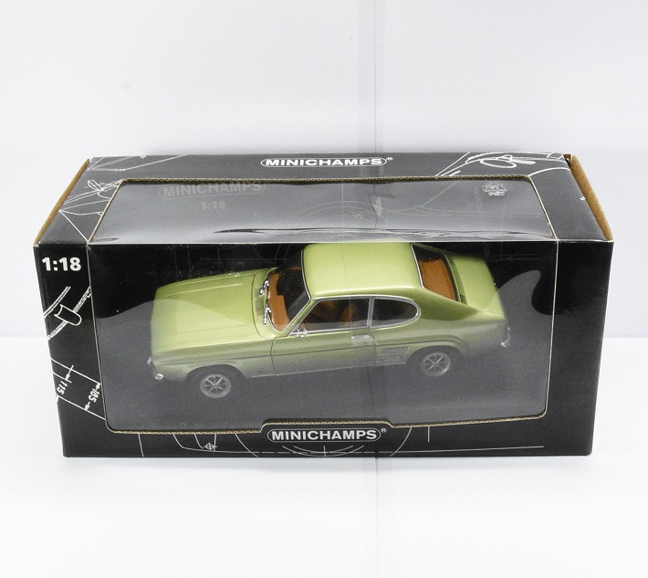 1:18 Scale 1969 Ford Capri MK I 1700 GT - Light Green Met - Image 2