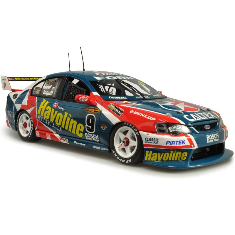 1:18 Scale Ford BA Falcon - 2004 ATCC - #9 Russell Ingall