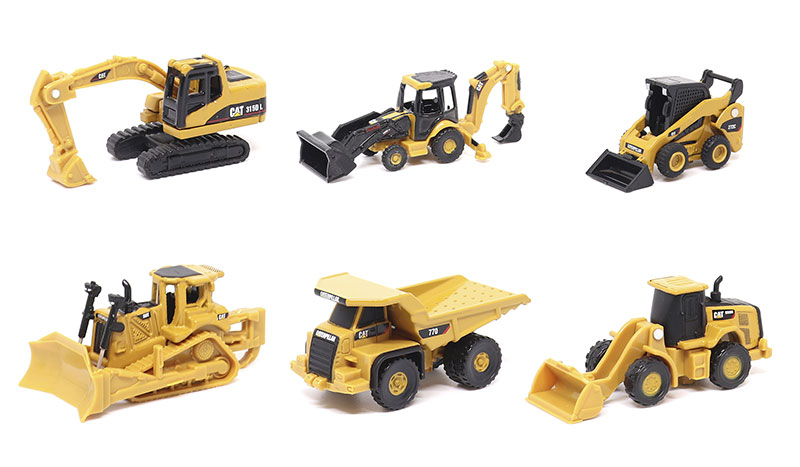 Caterpillar Micro Machines - Set of 6 - Image 2