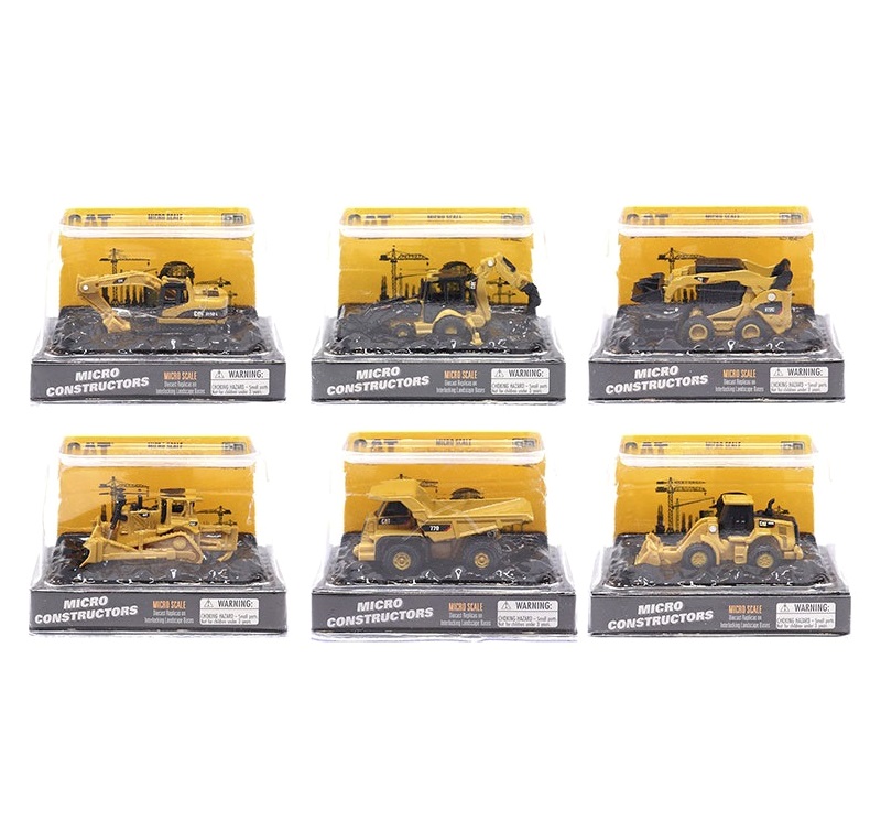 Caterpillar Micro Machines - Set of 6