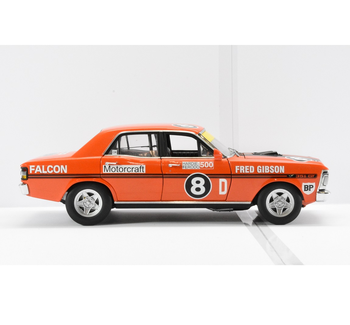 1:18 Scale Ford XY Falcon GTHO - 1972 Hardie Ferodo 500 - #8D Fred Gibson - Image 2