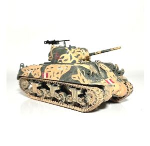 1:50 Scale M4A3 Sherman Tank - British Army - Royal Scots Greys. Italy, 1943 WWII