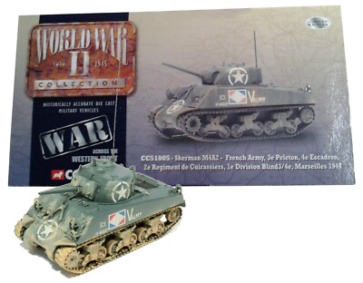 1/50 Scale M4 A2 Sherman tank French Army, 3e Ptn, 4e Esc
