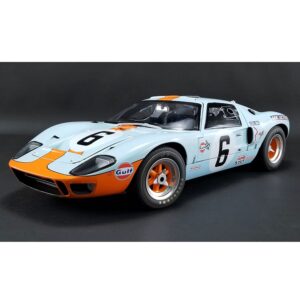1:12 Scale 1966 Ford GT40 MKII - 1966 Le Mans 24 Hour Champion - #6 Jacky Ickx and Jackie Oliver