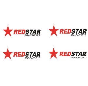 1:50 Scale Jays Custom B-Double Trailer Decals - Redstar Transport