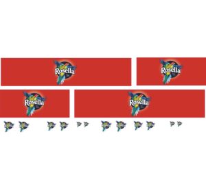 1:50 Scale Jays Custom B-Double Trailer Decals - Rosella