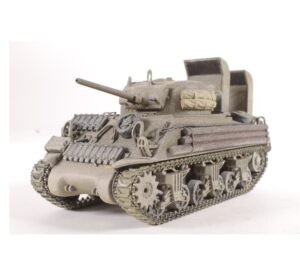 1:50 Scale M4A3 Sherman Tank - US Army - Company A 741st Tank Battalion