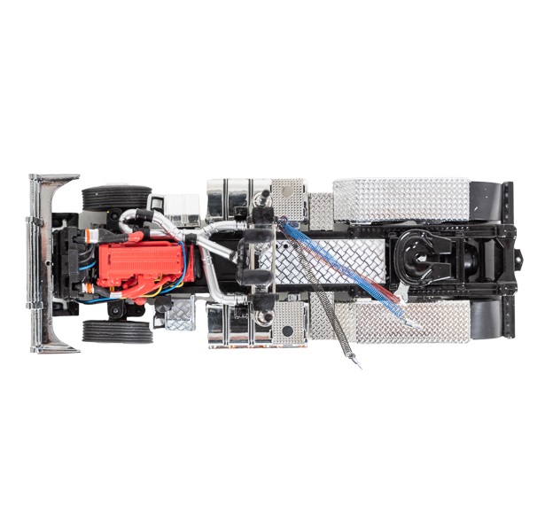 1:50 Scale Kenworth K200 2.8 Chassis - Black - Image 2