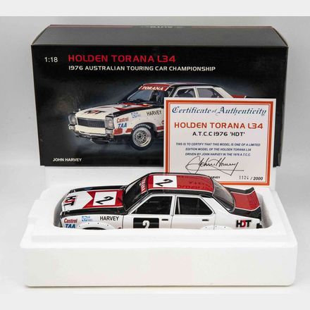 1:18 Scale Holden Torana L34 1976 ATCC - #2 John Harvey