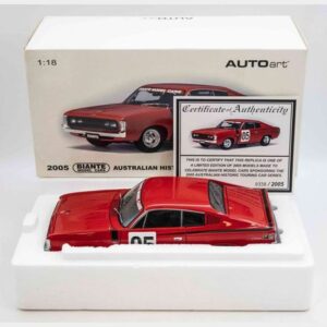 1:18 Scale Chrysler E49 R/T Charger Valiant 2005 Historic Touring Car Series