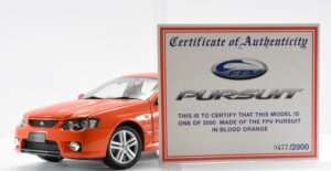 1:18 Scale Ford Ford FPV Pursuit Utility - Blood Orange