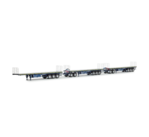 1:50 Scale Triple Road Train Trailer Set - Centurion