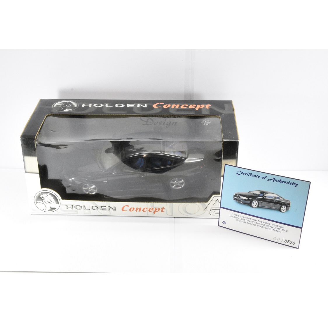 1:18 Scale Holden Monaro Concept Car - 1998 - Metallic Blue/Black - Image 2